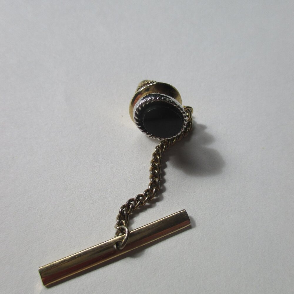 Vintage Silver Tone Tie Tac.